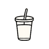 Iced coffee icon