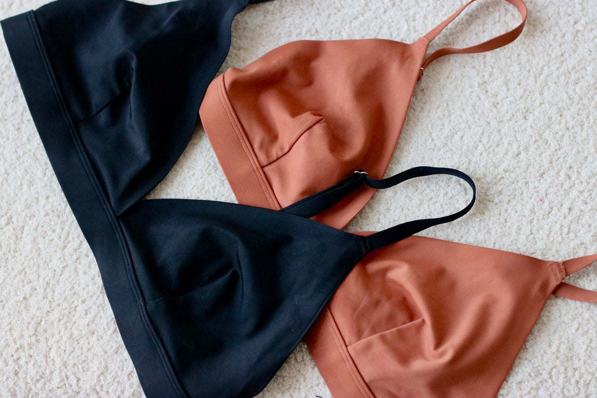 SKIJN™ TRIANGLE BRALETTE | CLAY