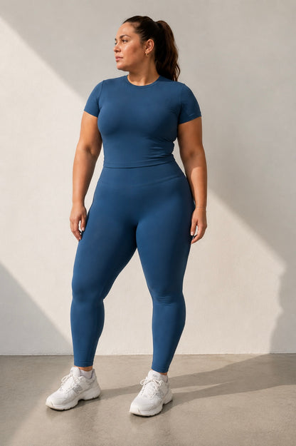 SCULPTFIT™ SHORT SLEEVE TOP | ATLANTIC