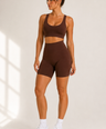 SCULPTFIT™ SHORTS | HOT CHOCOLATE