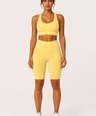 SCULPTFIT™ LONGLINE SHORTS | LIMONCELLO