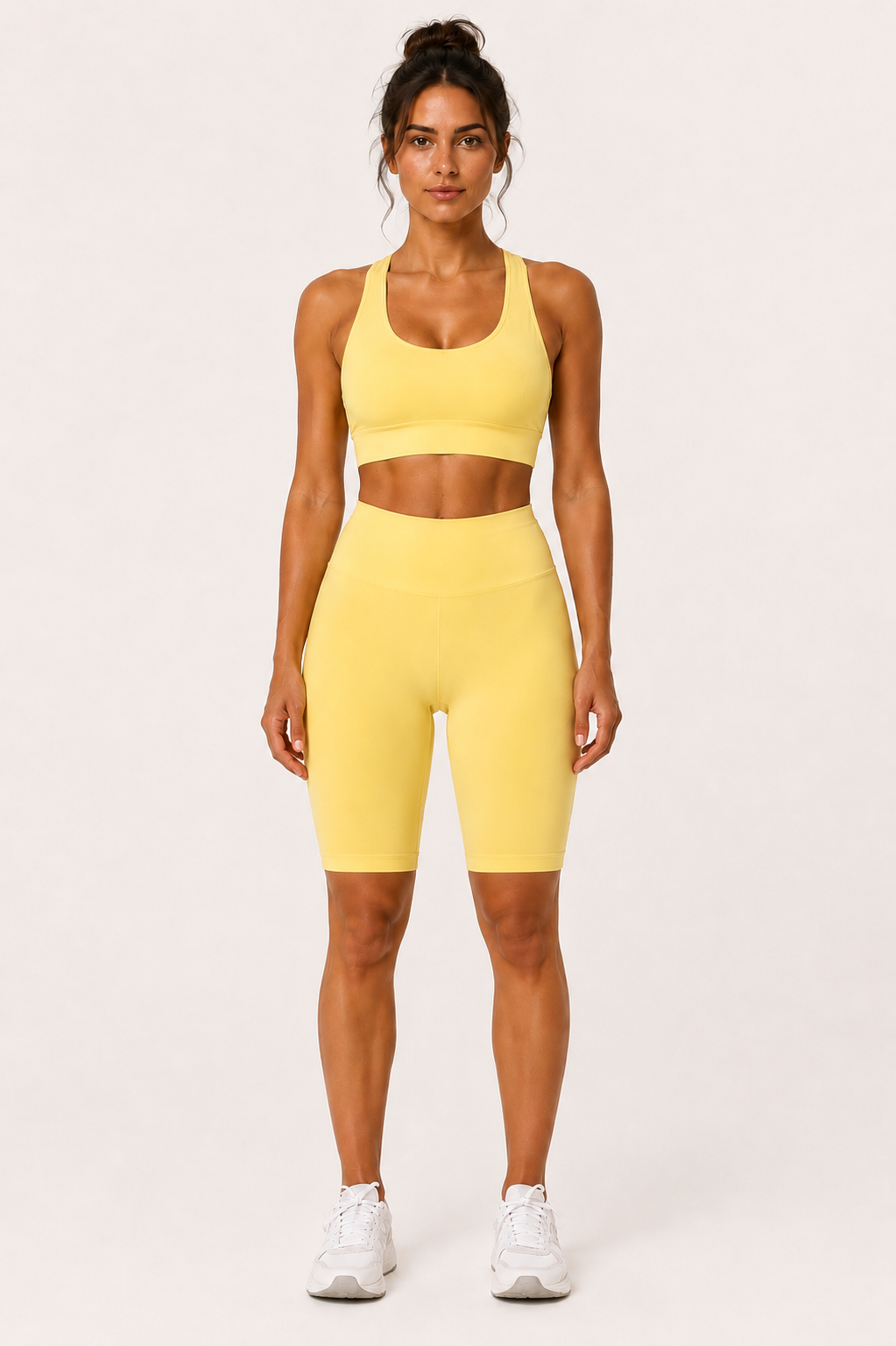 SCULPTFIT™ LONGLINE SHORTS | LIMONCELLO