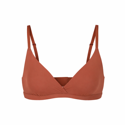 SKIJN™ TRIANGLE BRALETTE | CLAY