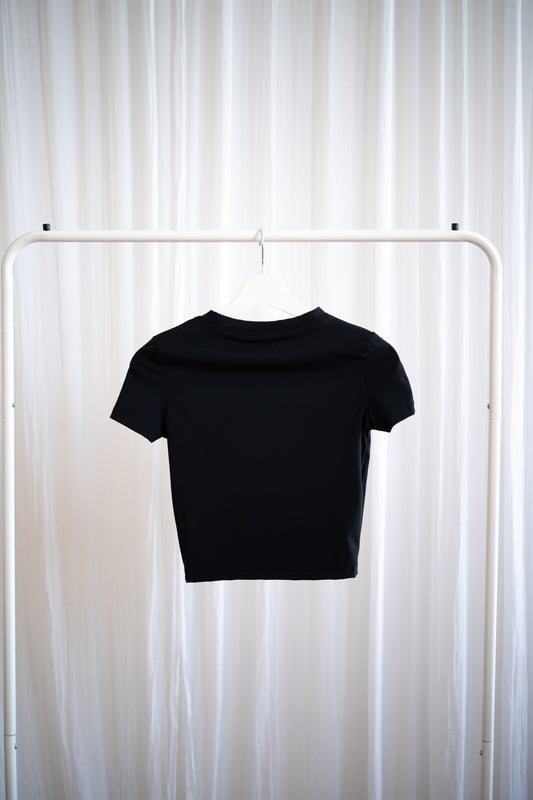 SCULPTFIT™ SHORT SLEEVE TOP | ESPRESSO