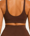 SCULPTFIT™ BRA TOP | HOT CHOCOLATE