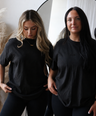 THE OVERSIZED TEE | ESPRESSO