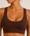 SCULPTFIT™ BRA TOP | HOT CHOCOLATE