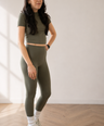 SCULPTFIT™ LEGGINGS | OLIVE MIST