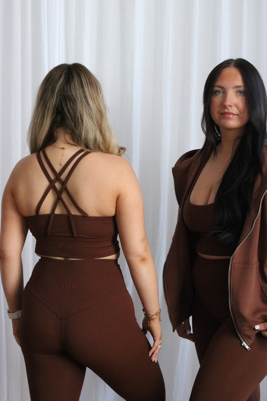SCULPTFIT™ LEGGINGS | HOT CHOCOLATE