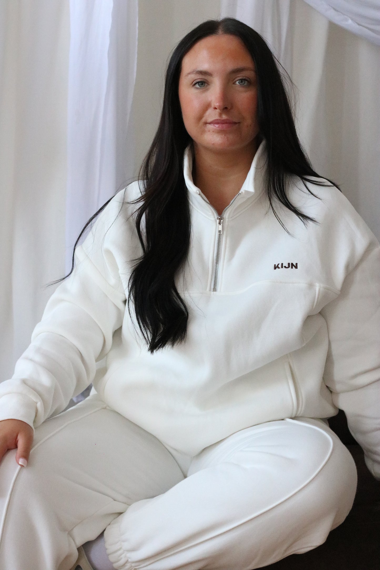 COMFORT ¼ ZIP - Iced Cappuccino