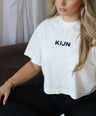 The Core Baby Tee - Chalk
