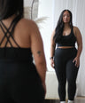 ScupltFit™ High Waisted Second Skin Legging - Espresso