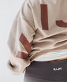 Kori Comforter Oversized Sweatshirt - Soft Taupe