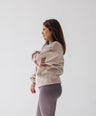 Kori Comforter Oversized Sweatshirt - Soft Taupe