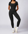 KIJN second skin Unaltered ribbed unitard
